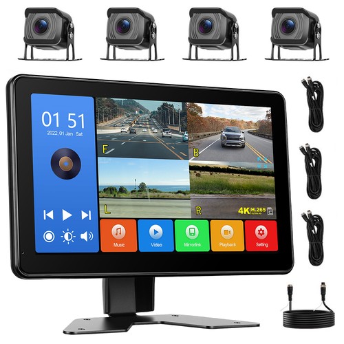 Monitor quad split - 10.1",