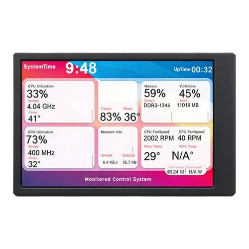 Zoll sekundär display - 3,5,