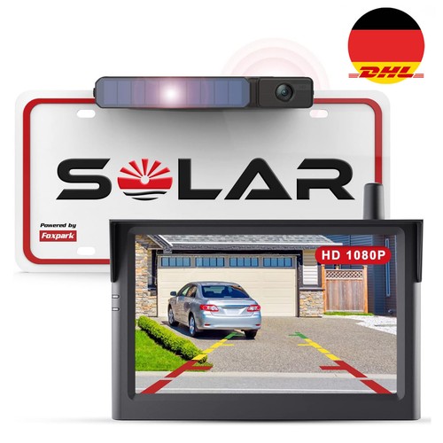 Foxpark 1080p solar kabellos - solar,